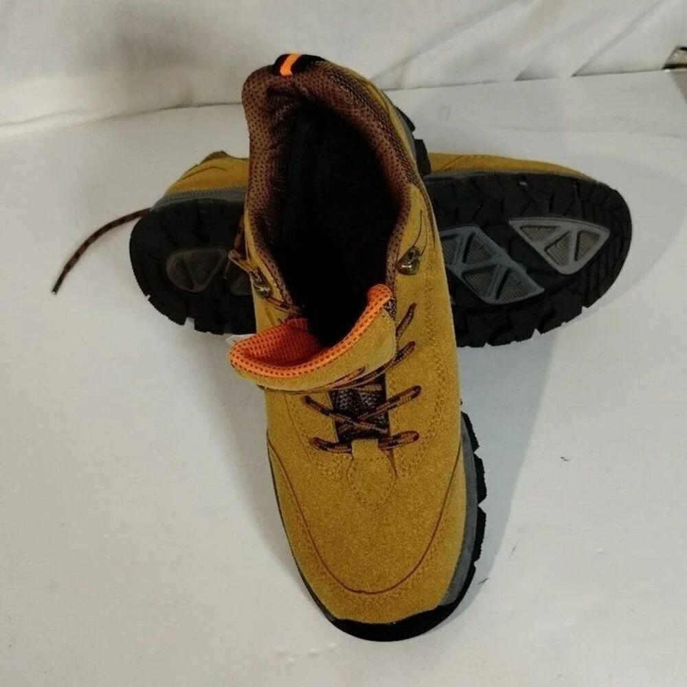 Outdoor Hiking Shoes Suede Leather‎ Ankle Support Trail Walking Boots